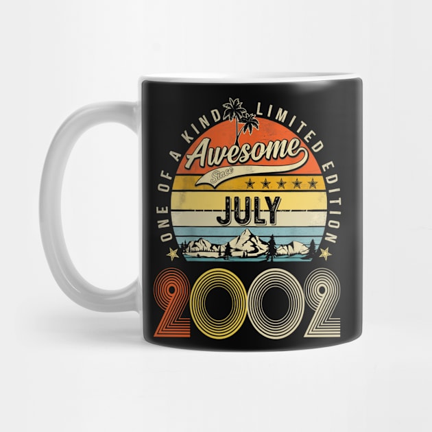 Awesome Since July 2002 Vintage 21st Birthday by Tagliarini Kristi